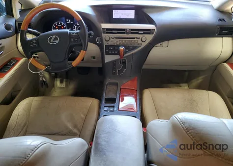 2010 Lexus Rx 350 from USA, damaged, VIN 2T2BK1BA8AC029246